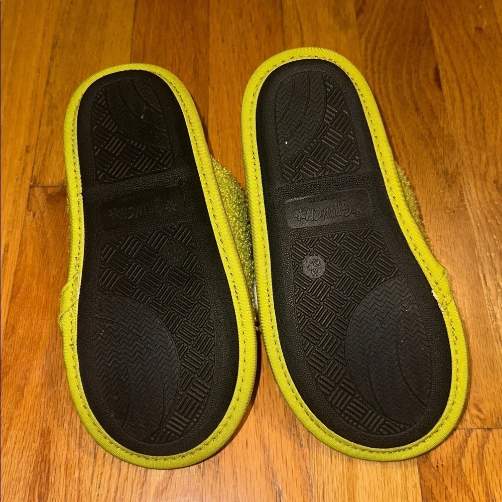 Kids Grinch Slippers